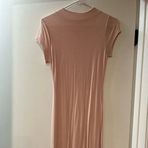 Long form fitting dress